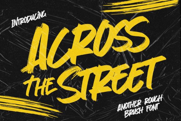 Around the Street Font for Creative Projects