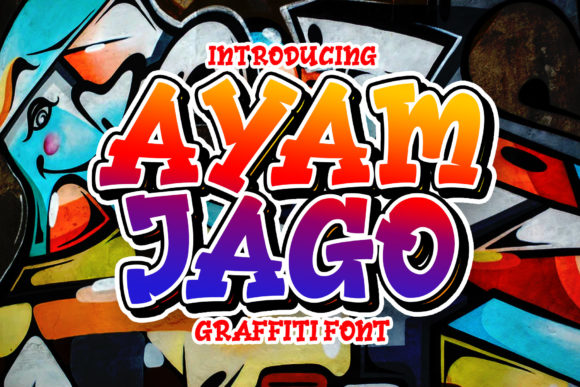 Ayam Jago Font for Creative Brands