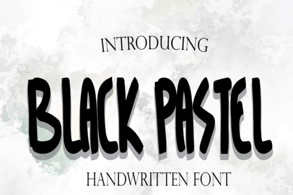 Black Pastel Font Review