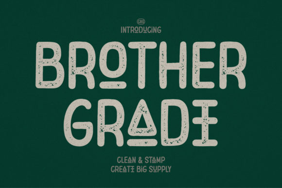 Brother Grade Font for Business Branding