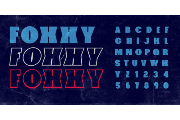 Foxxy: The Bold Display Font for Modern Branding