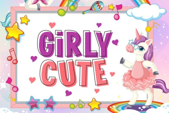Girly Cute: The Bold Display Font for Modern Editorial Design