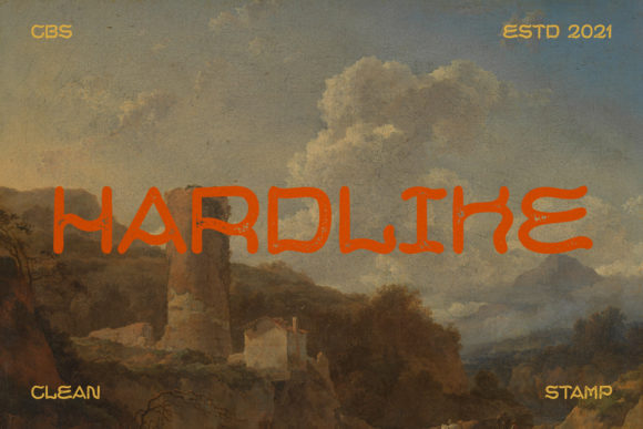 Hardlike Font for Bold Branding