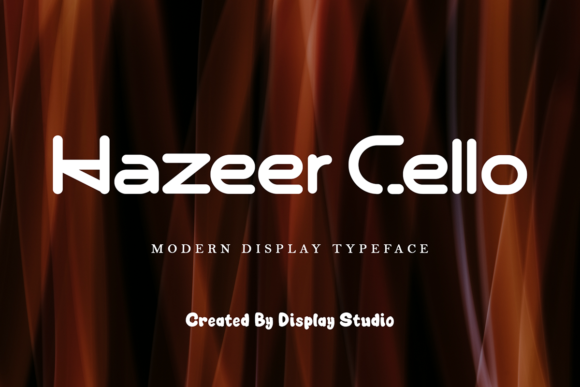 Hazeer Cello Font for Editorial Design