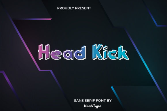Head Kick: The Futuristic Display Font for Bold Brands