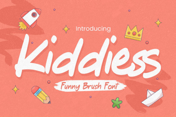 Kiddiess: Playful Font for Editorial Design