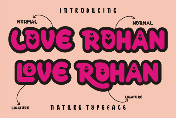 Love Rohan: A Bold Font for Creative Projects