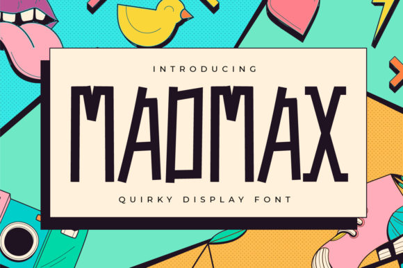 Madmax: A Bold Display Font for Memorable Branding