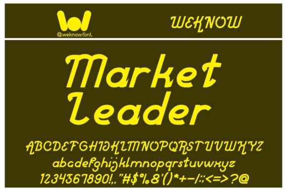 Market Leader Font Review