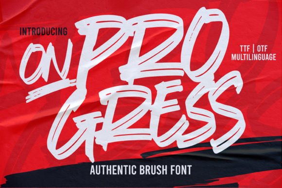On Progress Font Review