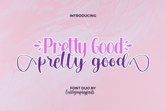 Pretty Good Font for Creative Projects