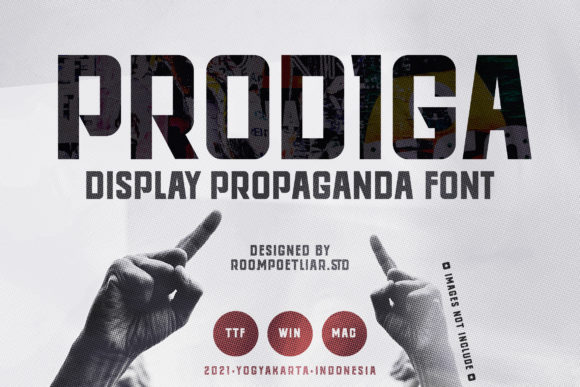Prodiga: A Bold Display Font for Modern Editorial Design