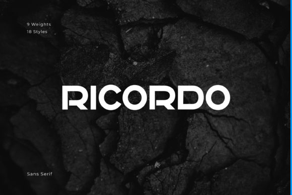 Ricordo: A Bold Display Font for Impactful Campaigns