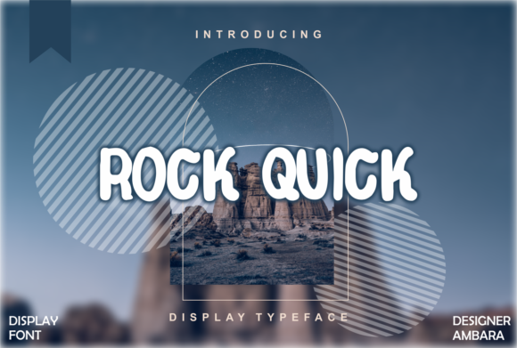 Rock Quick Review: A Fun Display Font for Branding