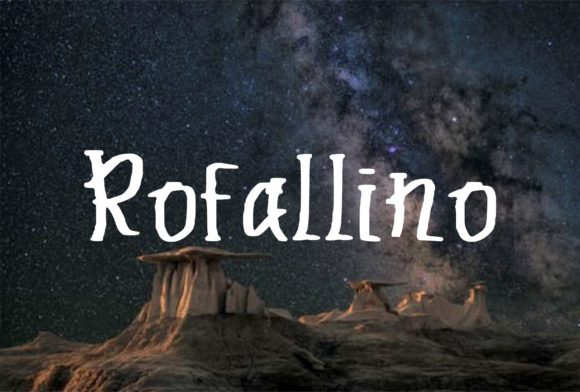 Rofallino Font for Creative Projects