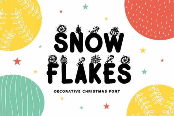 Snow Flakes Font Review