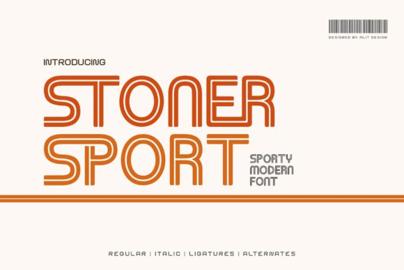 Stoner Sport Font for Bold Branding
