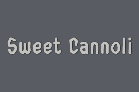 Sweet Cannoli Font for Business Branding
