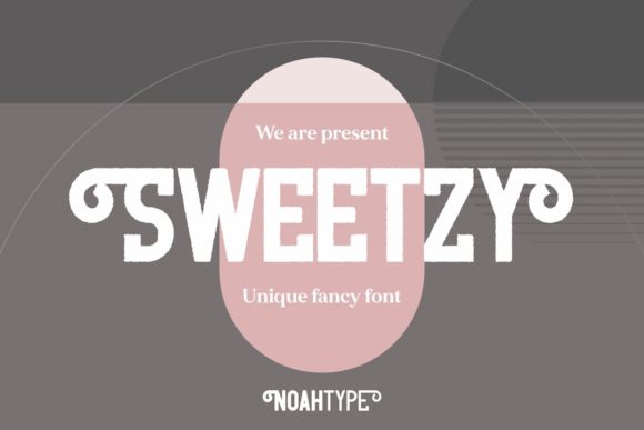 Sweetzy Font: Elegant Display for Creative Projects