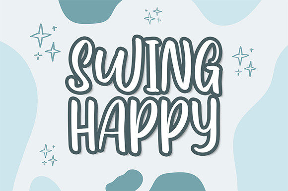 Swing Happy Font for Creative Campaigns