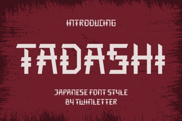 Tadashi Font for Business Branding