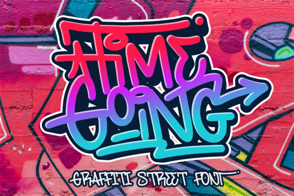 Timegoing Font for Creative Projects
