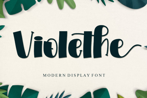 Violethe Font for Web Design