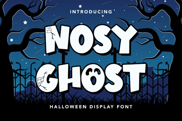 Why Nosy Ghost is the Perfect Display Font for Spooky Branding